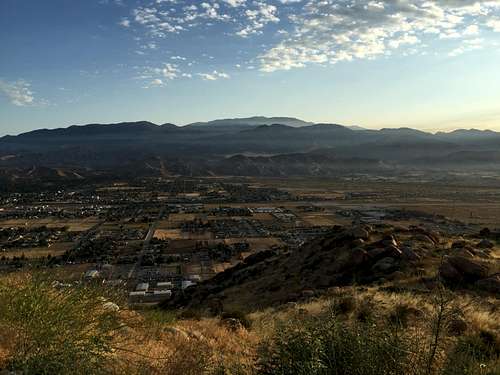 San Bernardino Mountains from Highway 243