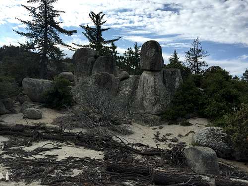 Boulders on Black Mountain Trail