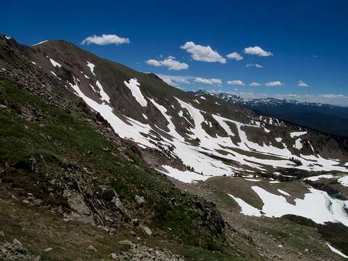 descent back to Jewel Lake