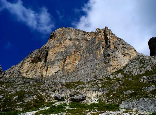First Sella Tower South face