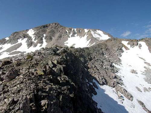 Gros Peak - Turquoise Lake Route - Ridge Approach