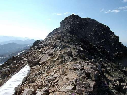 Gros Peak - Turquoise Lake Route - Upper Mountain
