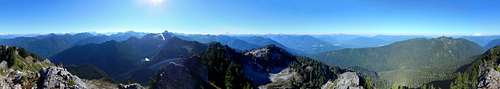 Bettys Peak summit pano