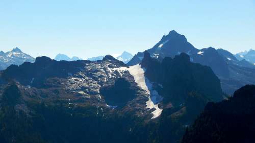 Mount Chaval from Bettys Peak