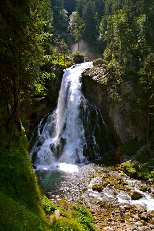 The Golling waterfall