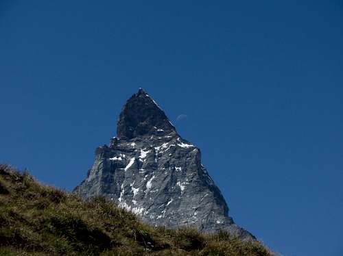 Upper part of the Matterhorn