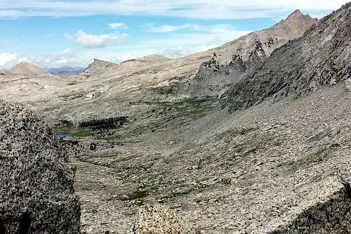 Finger Peak from traverse to Tunemah