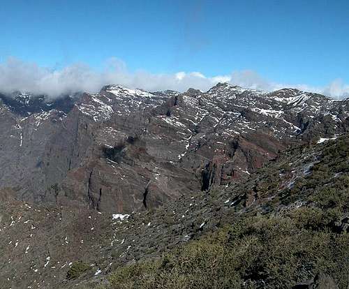 Pico de la Cruz as seen from...