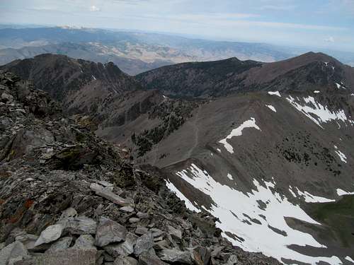 Taylor Peak from Lem