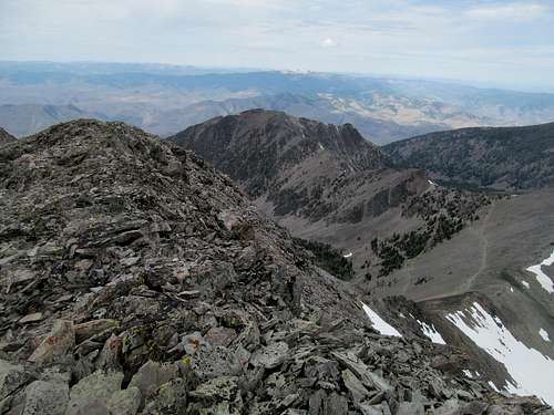 Taylor Peak from Lem