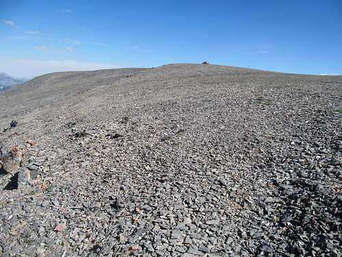 Scott summit plateau