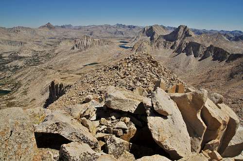 Mt. Julius Caesar summit view
