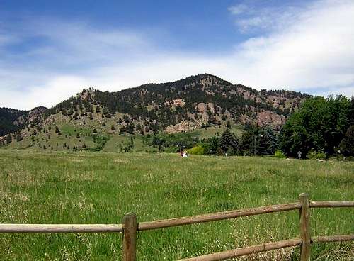 Flagstaff Mountain, as seen...