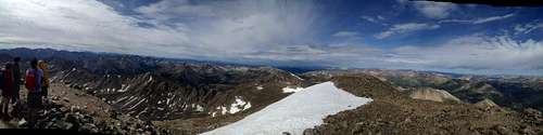 Panorama from summit