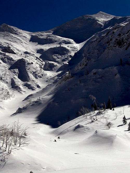 The beautiful skiing valley...