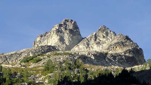 Dumbell and Greenwood Mountain