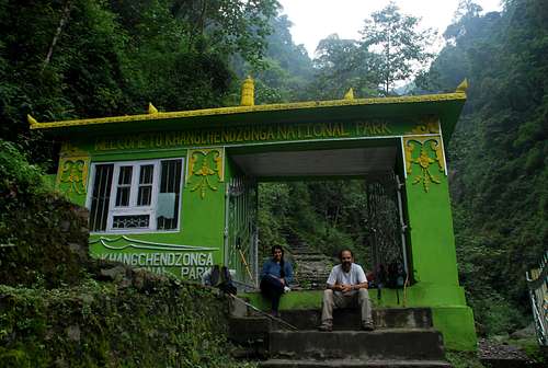 National Park entrance