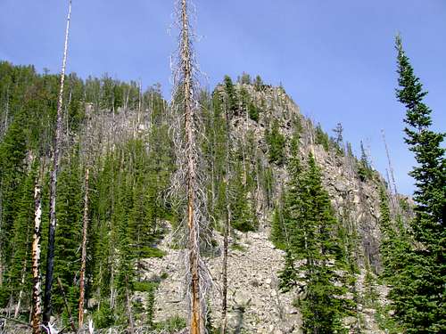 One of the outcrops of Precambrain Granite / Gneiss 