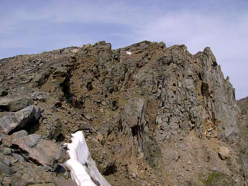 Climbing the slopes of Inabnit