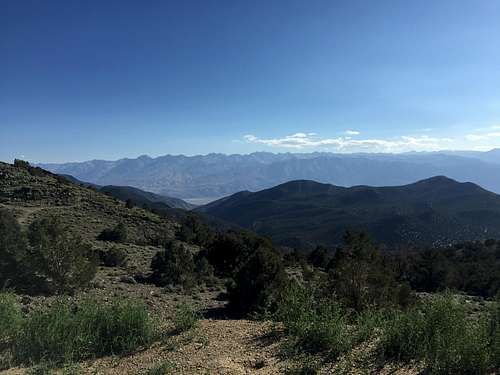 Sierra Nevada from White Mountains