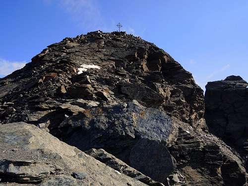 Summit of Croda di Cengles - Tschenglser Hochwand