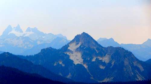 Chimney Rock and Mount Fernow from Fortune Mountain