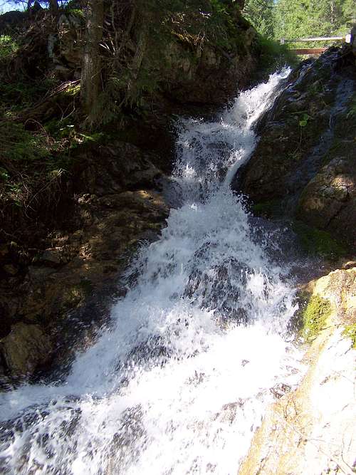 Waterfall of Torrente Uqua