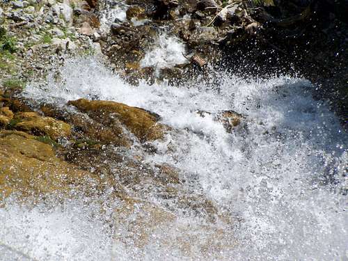 Waterfall of Torrente Uqua