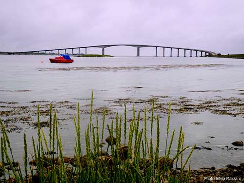 Vesterålen, a bridge connecting the islands,