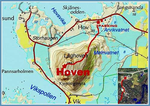 Hoven map
