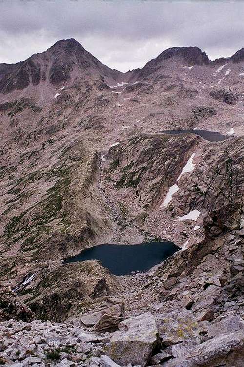 Pico de Aragüells and Aguja...