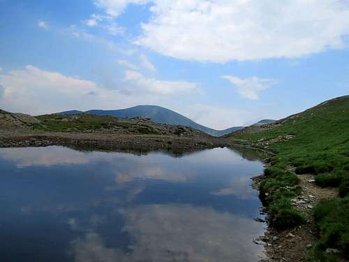 Small lake with Mohorul