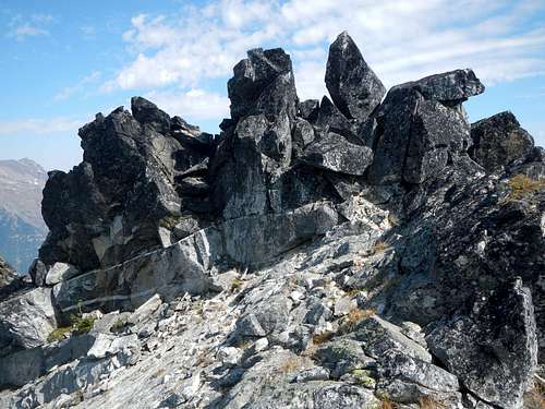 Saul Summit Rocks