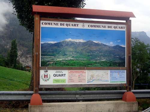 A Blessed hidden under the Aosta Mountains & above Villair's Castle