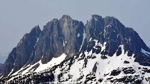Mt Colonel Foster, West Face