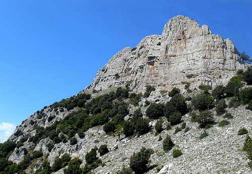 Monte Sellaro (the wall)