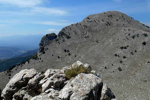 Monte Sellaro (from Monte Panno Bianco)