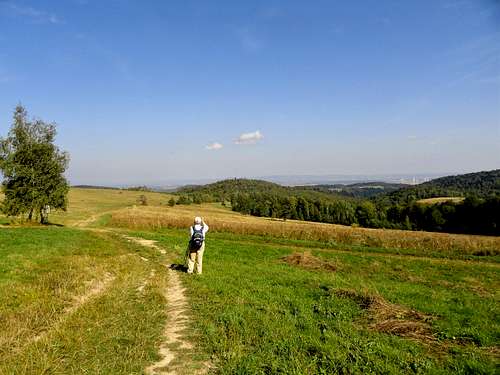 Mount Przymiarki - Our hike – September 14, 2015