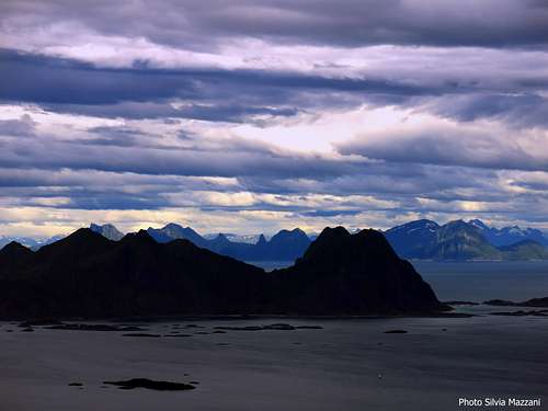 Mainland seen from Kongstinden