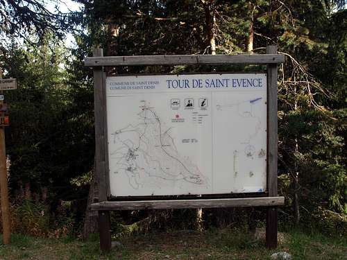 Tour Saint'Evence Near St. Pantaleon Hill (1650m) 2015