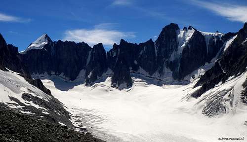 Head of Argentière glacier