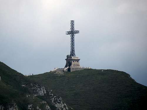 Summit cross at Caraiman