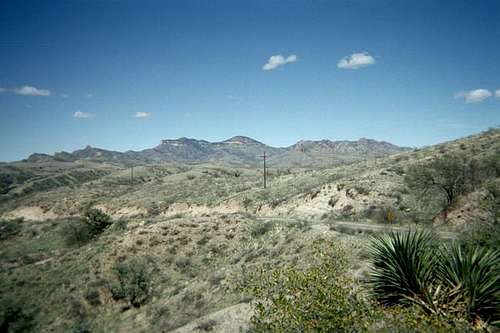A view of Atascosa Lookout...