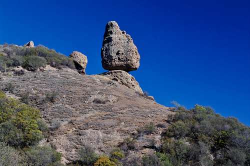 Balanced Rock in the Santa Monica Mountains