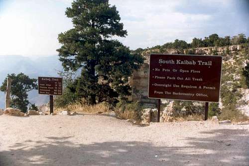 South Kaibab Trail Head