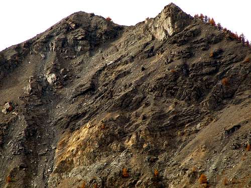 Castle Mountain 06th July 1564 great  Landslide 2015
