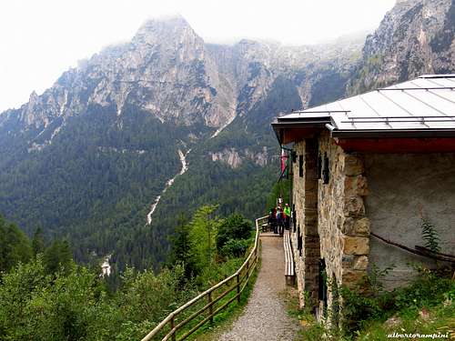 Rifugio Treviso in Val Canali