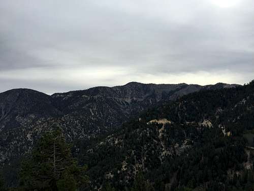 Mt. Islip from Mt. Williamson trail (PCT)