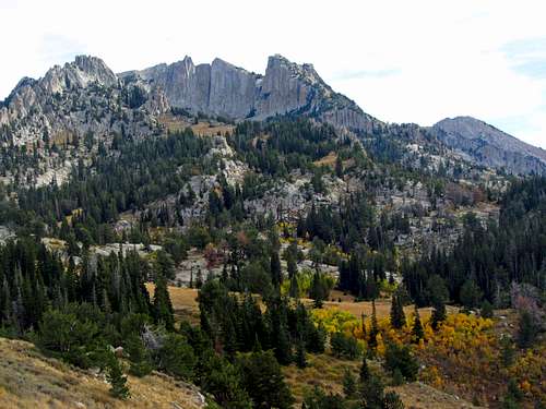 Lone Peak fall colors