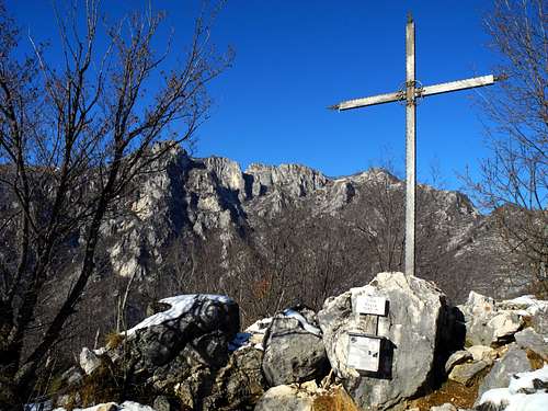 The summit of Cima Rocca